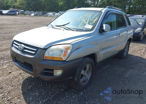 2005 Kia Sportage Ex V6/Lx V6 from USA, damaged, VIN KNDJE723557077208